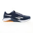 Фото #1 товара Reebok Nano X2 Mens Blue Canvas Lace Up Athletic Cross Training Shoes