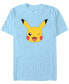 Men's Pokemon Pikachu Big Face Short Sleeve T-shirt