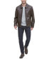 ფოტო #9 პროდუქტის Men's Leather Jacket, Created for Macy's