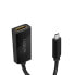 Фото #3 товара LogiLink UA0380 - 0.15 m - USB Type-C - HDMI - Male - Female - Straight