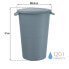 ფოტო #3 პროდუქტის PROSPERPLAST 120L Smooth Collection 69.6x59.4x67 cm Water Tank