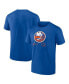 Фото #1 товара Men's Mathew Barzal Royal New York Islanders Name and Number T-shirt