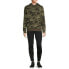 Фото #5 товара Russell Hoodie Men Large Green Camouflage Fleece Pullover Drawstring Long Sleeve