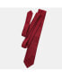 Фото #2 товара Men's Rosso - Silk Grenadine Tie for Men