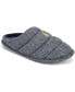 Фото #1 товара Men's Emery Quilted Tech Fleece Clog Slipper