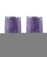 12 Oz Geode Decal Stainless Steel Wine Tumblers, Pack of 2