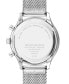 ფოტო #2 პროდუქტის Men's Swiss Chronograph Heritage Series Circa Stainless Steel Mesh Bracelet Watch 43mm