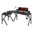 Desk Gaming Huzaro Hero 6.3 Black Steel Carbon fibre 154 x 74 x 117 cm