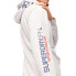 SUPERDRY Sportswear Logo Loose full zip sweatshirt