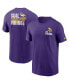 ფოტო #2 პროდუქტის Men's Purple Minnesota Vikings Blitz Essential T-shirt