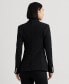 ფოტო #2 პროდუქტის Petite Bullion Jacquard Blazer