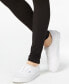 Фото #4 товара Juniors' High-Waist Skinny Ponte Pants