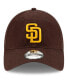 Фото #3 товара Men's Brown San Diego Padres Replica Core Classic 9Twenty Adjustable Hat
