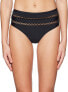 Фото #1 товара Ella Moss Women's 236578 Crafty Retro Bikini Bottom Swimwear Size S