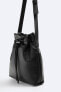 Crossbody bucket bag