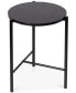 Фото #4 товара Round Side Table with T-Pattern Base