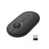 Фото #2 товара Logitech Pebble M350 Wireless Mouse - Ambidextrous - Optical - RF Wireless + Bluetooth - 1000 DPI - Graphite