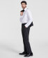 Фото #2 товара Men's Modern-Fit Wool Blend Super Flex Stretch Tuxedo Pant