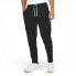 Фото #1 товара Puma Train Logo Athletic Pants Mens Black Casual Athletic Bottoms 670416-01