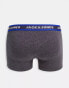 Jack & Jones 5 pack trunks in multi