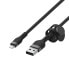 Belkin CAA010BT3MBK - 3 m - USB A - USB C/Lightning - Black