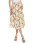 Фото #1 товара Traffic People Reminiscing Skirt Women's Brown Xs