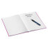 LEITZ Wow 80 Sheets Horizontal Ruled Din A4 Hardcover Notebook