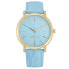 Фото #1 товара Nine West Uhr NW/2492LBLB Damen Goldfarben