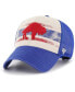 Men's Cream Buffalo Bills Breakout MVP Trucker Adjustable Hat