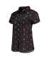 ფოტო #3 პროდუქტის Women's Black San Francisco Giants Floral Button Up Shirt