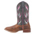 Фото #3 товара Laredo Lydia Embroidered Studded Square Toe Cowboy Womens Brown Casual Boots 56