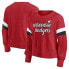 NCAA Wisconsin Badgers Women's Crew Neck Fleece Sweatshirt - XL