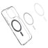 Фото #7 товара Чехол для iPhone 15 Pro Spigen Ultra Hybrid MagSafe серый