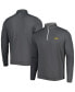 Men's Gray LSU Tigers Perth Performance Quarter-Zip Top