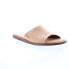 Фото #2 товара Bed Stu Kate F373157 Womens Brown Leather Slip On Slides Sandals Shoes 6