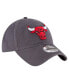 Фото #3 товара Men's Charcoal Chicago Bulls Team 2.0 9TWENTY Adjustable Hat
