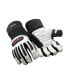 Фото #1 товара Men's Fiberfill Insulated Tricot Lined White Leather Gloves