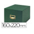 Фото #1 товара Заполняемый картотечный шкаф Liderpapel TV10 Зеленый Картон