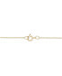 ფოტო #3 პროდუქტის Diamond Open Cross Pendant Necklace (1/20 ct. t.w.) in 14K Yellow, White or Rose Gold