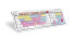 Фото #1 товара Logickeyboard LKB-PT-CWMU-DE - Full-size (100%) - Wired - USB - Mechanical - QWERTZ - Multicolour