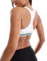 Фото #3 товара Lacoste heritage racer back bralette in white