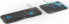 Фото #18 товара Fotel E-Blue Auroza X1 LED czarno-czerwony + zestaw gamingowy Polygon (EEC301P)