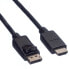 Фото #3 товара VALUE DisplayPort Cable - DP - HDTV - M/M - 1 m - 1 m - DisplayPort - Male - Male - Straight - Straight