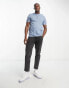 New Look short sleeve polo in blue