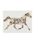 Фото #1 товара Louise Tate 'Horse Collage' Canvas Art - 19" x 14"