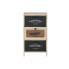 Фото #3 товара Комод Home ESPRIT Чёрный Натуральный Деревянный 40 x 30 x 73,5 см