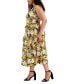Фото #3 товара Plus Size Floral-Print Fit & Flare Dress