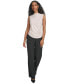 ფოტო #4 პროდუქტის Women's High-Neck Ruched-Side Sleeveless Top