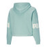 Puma Power Pullover Hoodie Womens Blue Casual Athletic Outerwear 846886-76