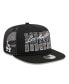 Men's Black Los Angeles Dodgers Street Team A-Frame Trucker 9FIFTY Snapback Hat